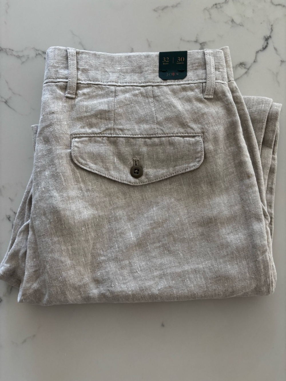 J. Crew Cream/Tan Casual Trousers - Picture 4 of 4
